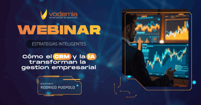Estrategias Inteligentes: Cómo el CRM y la IA Transforman la Gestión Comercial – Vodemia Estrategias Inteligentes: Cómo el CRM y la IA Transforman la Gestión Comercial - Vodemia